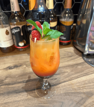 Fresh fruit mocktail